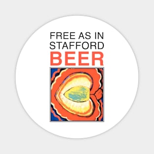 Free as in Stafford Beer (Designing Freedom) Magnet